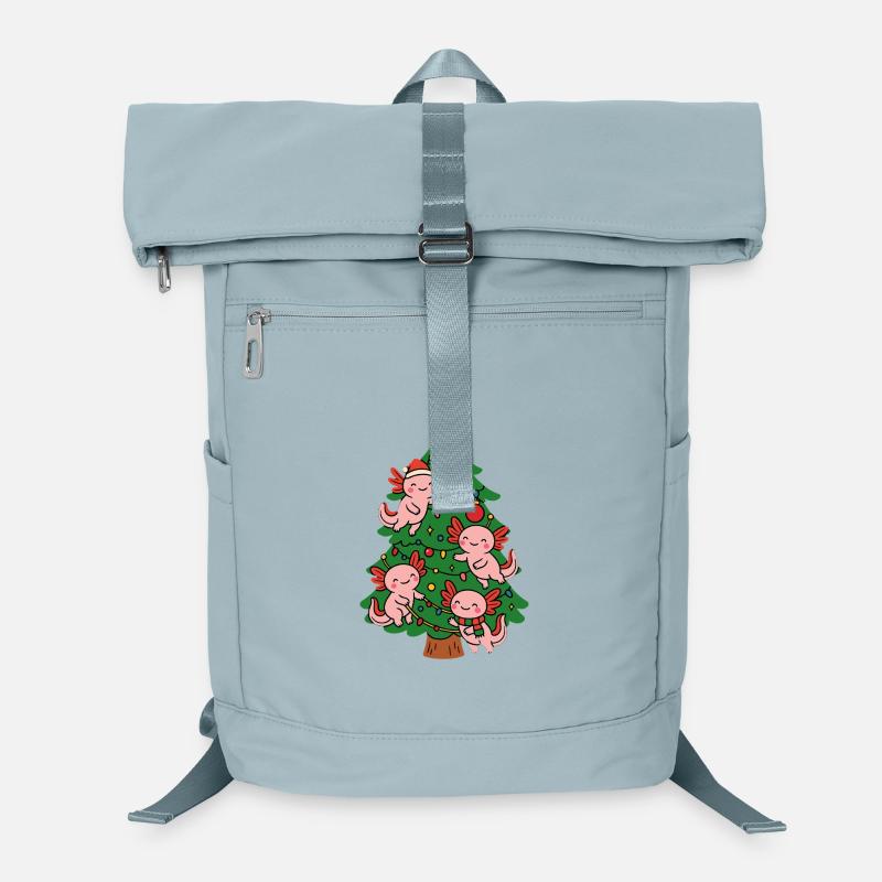 Axolotl décorer le sapin de Noël Sac à dos ordinateur