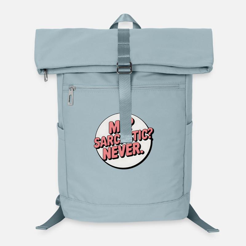 Sarkastisches Selbstdarstellungsabzeichen Laptop-Rucksack 