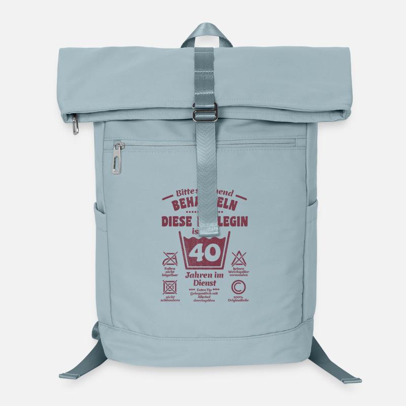 40 ans de service - Traiter avec soin - collègue Sac à dos ordinateur