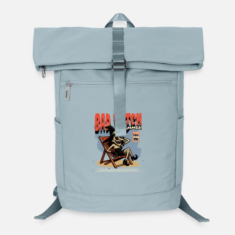Skull Witch in Summer Vampire Laptop Backpack