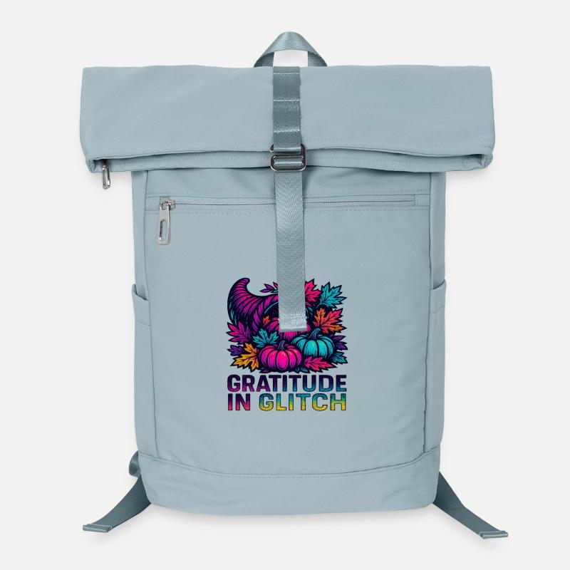 Glitchcore Thanksgiving Laptop-Rucksack 