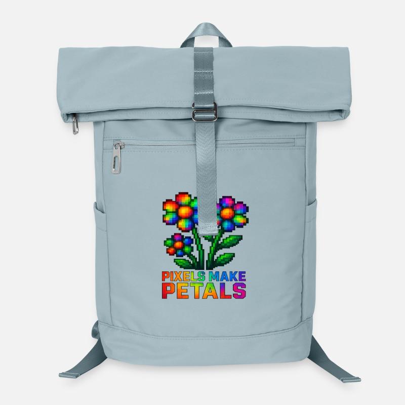 Pixel Plants Life Retro 8-Bit Plantes d’intérieur Sac à dos ordinateur