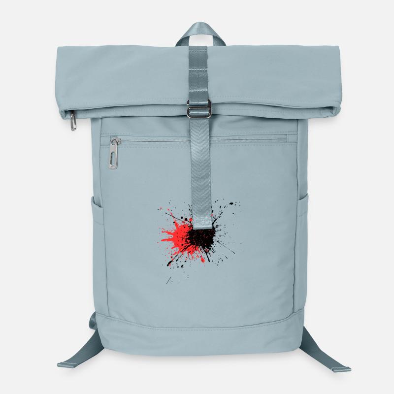 Conception de couleurs sanglantes - Sac à dos ordinateur - bleu glacier