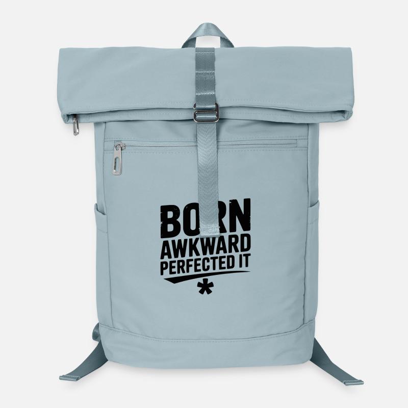 Born Awkward Perfected It Laptop Backpack