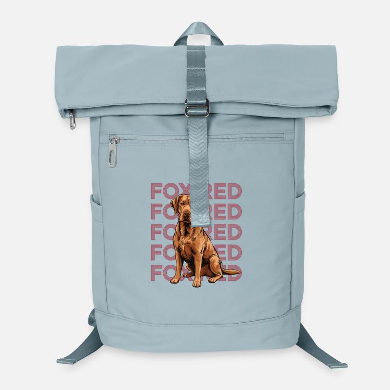 Fox Red Labrador Portrait Laptop Backpack