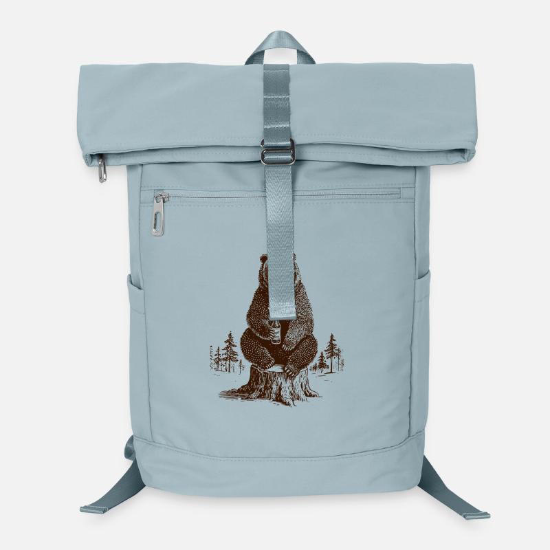 Beer Bear Laptop Backpack
