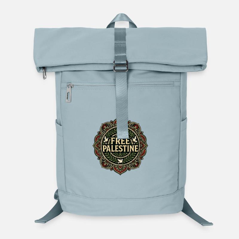 Freies Palästina-Mandala-Symbol Laptop-Rucksack 