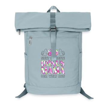 Bonus Maman Maman Fête des Mères Cadeau Belle-maman - Sac à dos ordinateur - bleu glacier - Devant