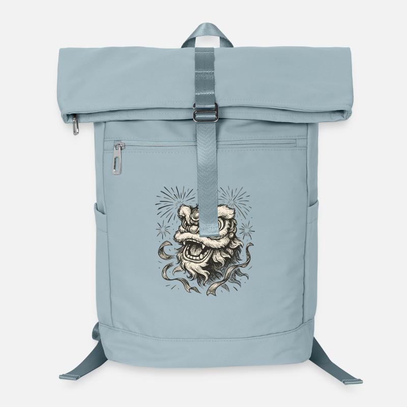 Chinesischer Löwentanz | Fest Feier Laptop-Rucksack 