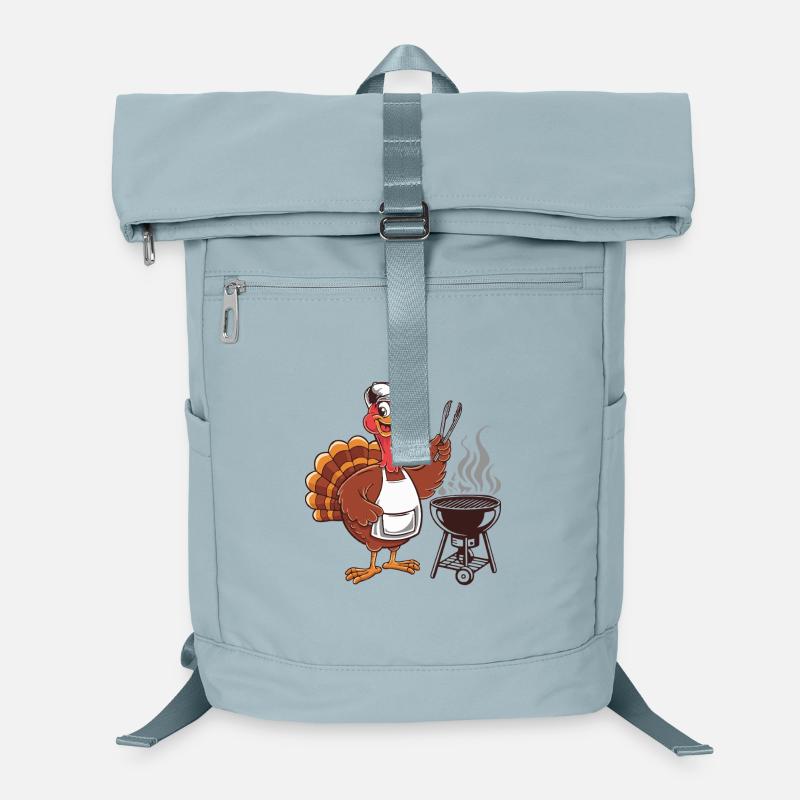 Thanksgiving Truthahn Grillspaß Laptop-Rucksack 