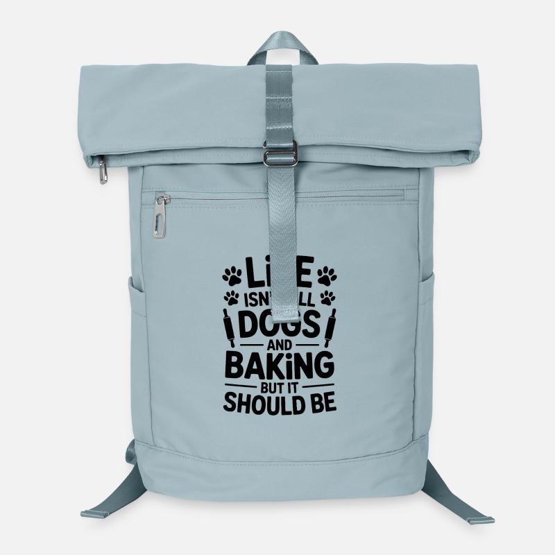 Baking Saying Dogs Funny Baking Gift Laptop Backpack