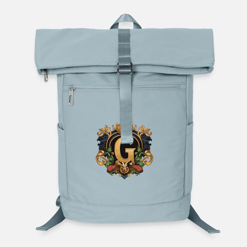 G Buchstabe Name Krone Laptop-Rucksack 