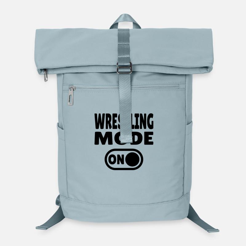 Mode lutte activé - Sac à dos ordinateur - bleu glacier