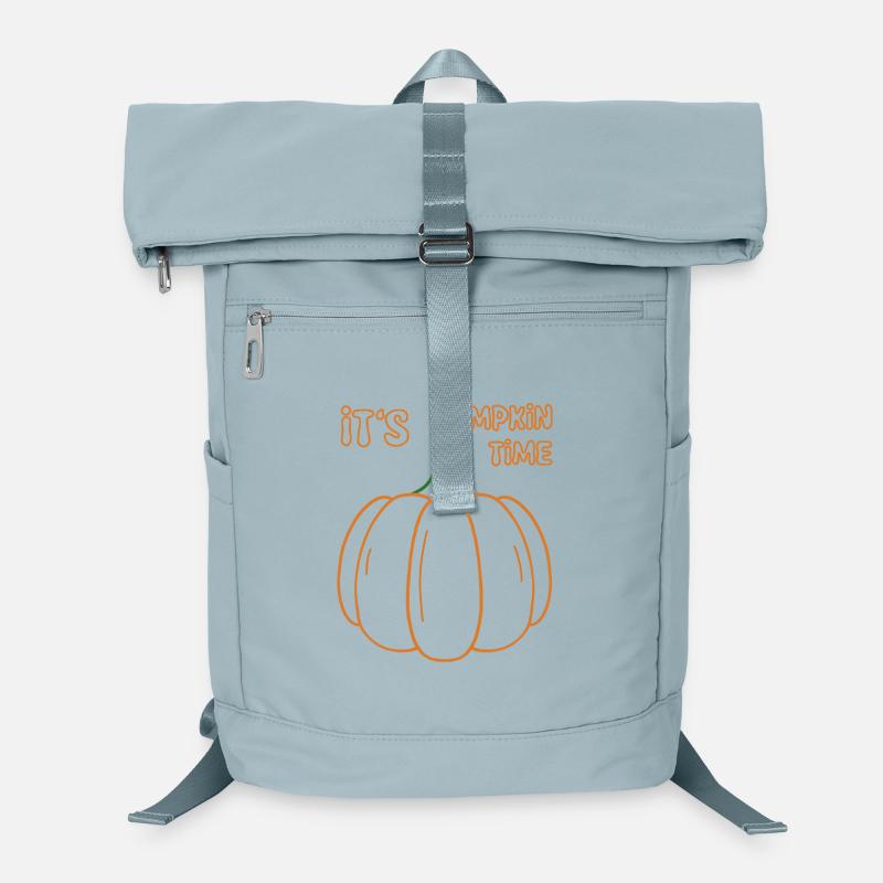 Son illustration du temps de la citrouille Sac à dos ordinateur