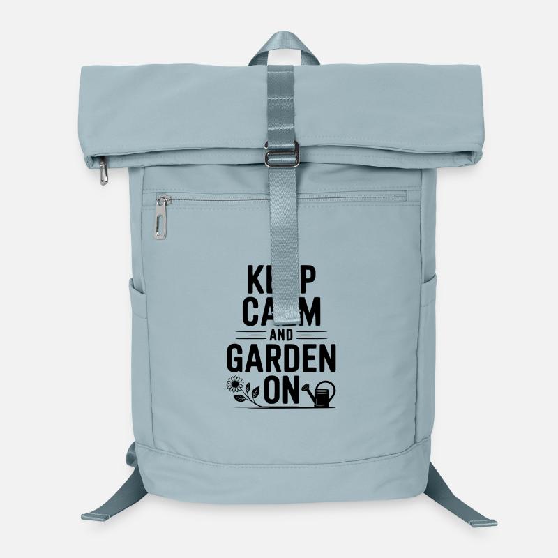 Keep Calm and Garden On Laptop Backpack
