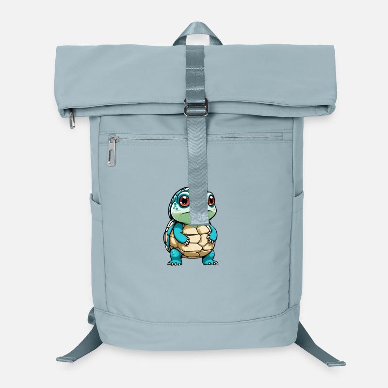 Cuddly turtle cartoon Laptop Backpack