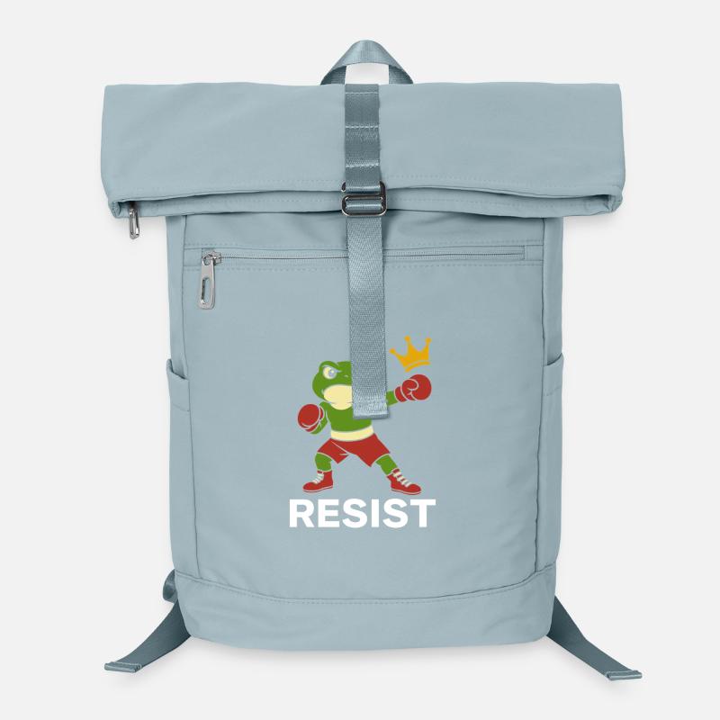 Fight Frog King Resistance Laptop Backpack