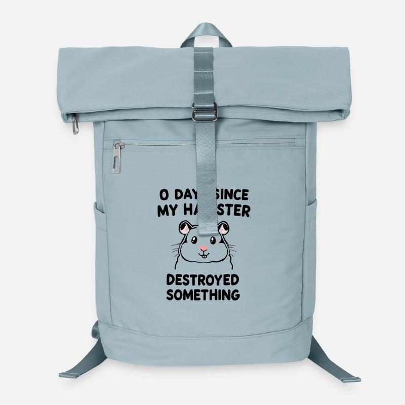 0 Days Since My Hamster Destroyed Something Fun Laptop-Rucksack 