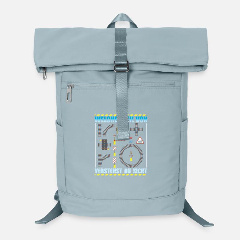 Modellbahn Modelleisenbahn Eisenbahn Laptop-Rucksack 