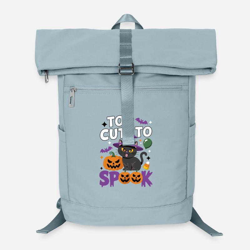 Trop mignon pour être effrayé - Chat sorcière mignon Sac à dos ordinateur