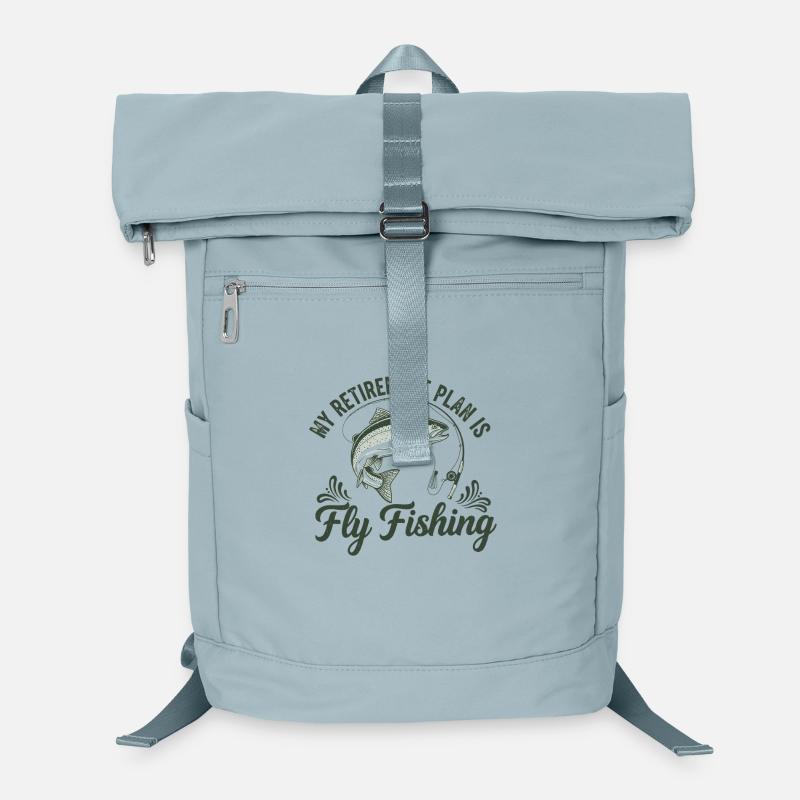 Ruhestand Plan: Fliegenfischen Laptop-Rucksack 