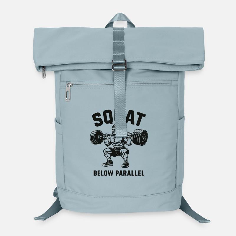 Squat Below Parallel Heavy Lifter Laptop Backpack