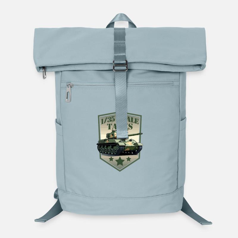 1/35 Scale Tanks Patch Shield Laptop Backpack