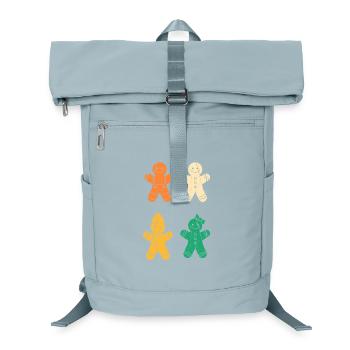 Noël en pain d’épices du Père Noël - Sac à dos ordinateur - bleu glacier - Devant