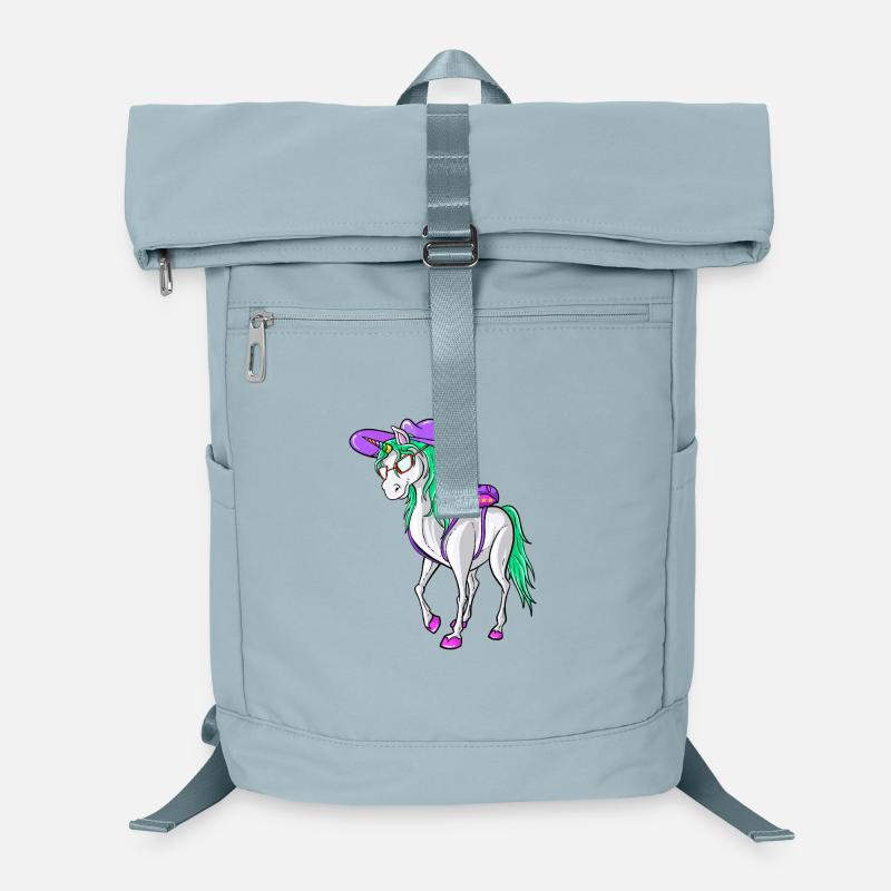 Retour à l’école 2026 Design de style licorne Tee Kids Sac à dos ordinateur