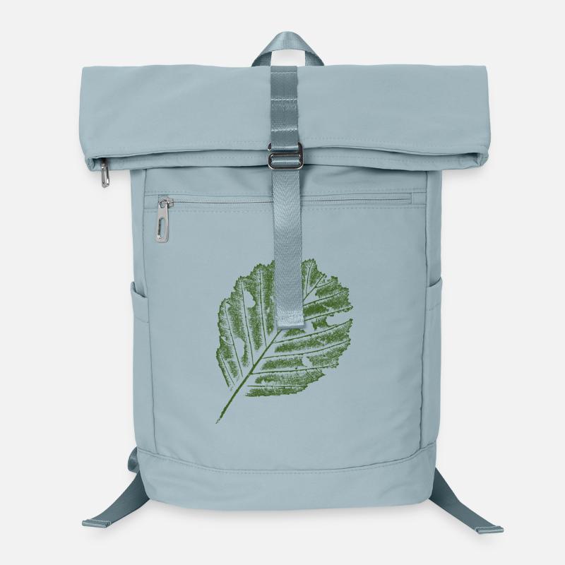 Empreinte feuille - Aulne Sac à dos ordinateur