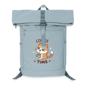Chat Café Latte Mignon - Sac à dos ordinateur - bleu glacier - Devant