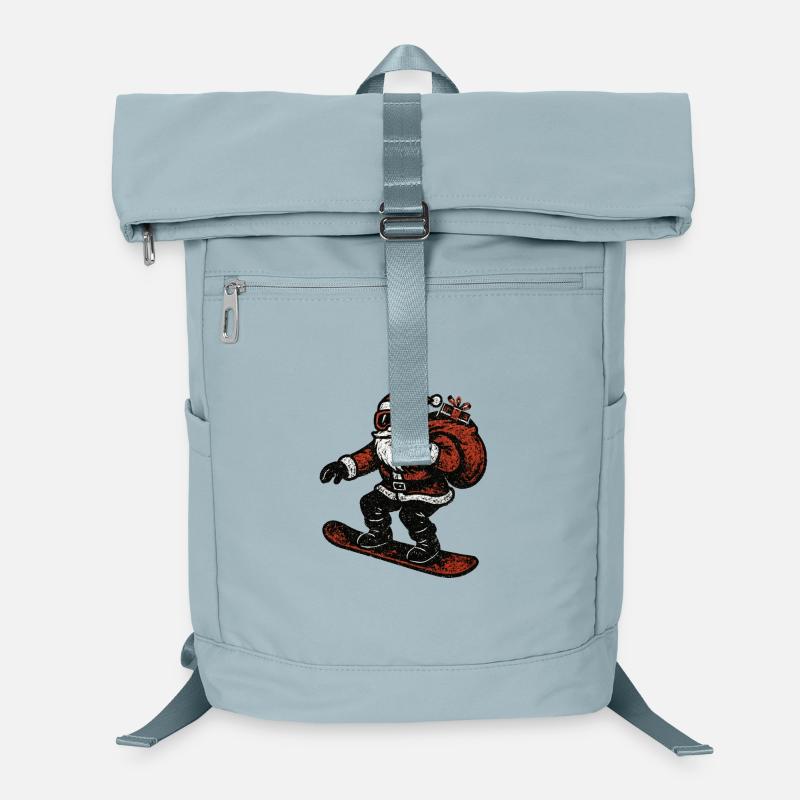 Sortie de snowboard Grunge Santa Sac à dos ordinateur