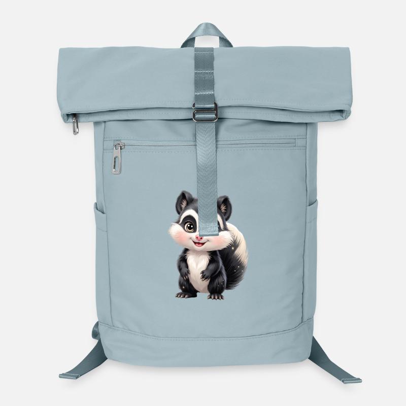 Cute Skunk Charm Laptop Backpack