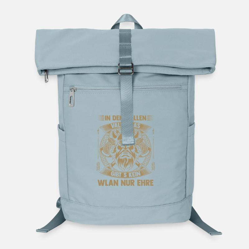 Mittelalter Schildwall Mittelaltermarkt Wikinger Laptop-Rucksack 