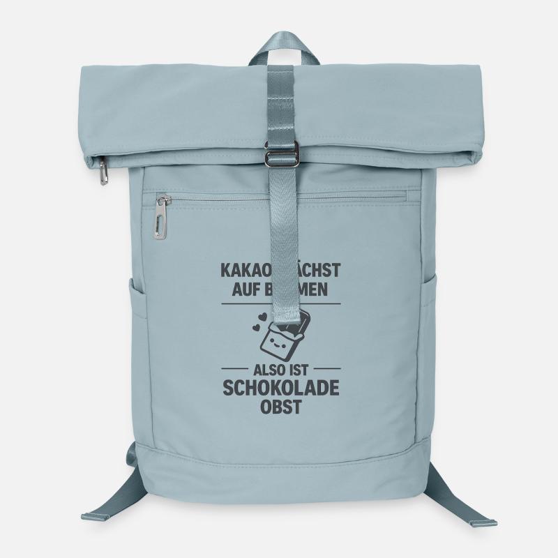 Cocoa Saying – Chocolate is Fruit Laptop Backpack