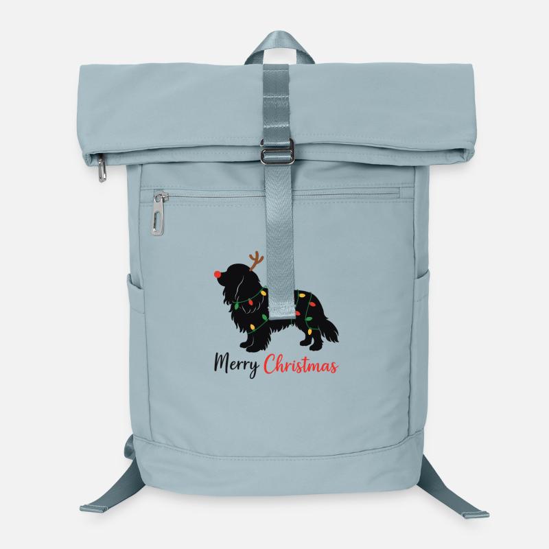 Cavalier King Charles Spaniel Christmas Winter Laptop Backpack