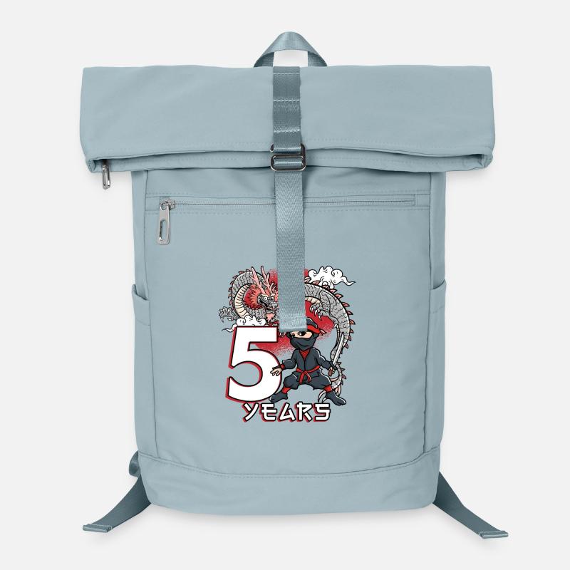 5 Jahre Drachen Ninja Jubiläum Laptop-Rucksack 