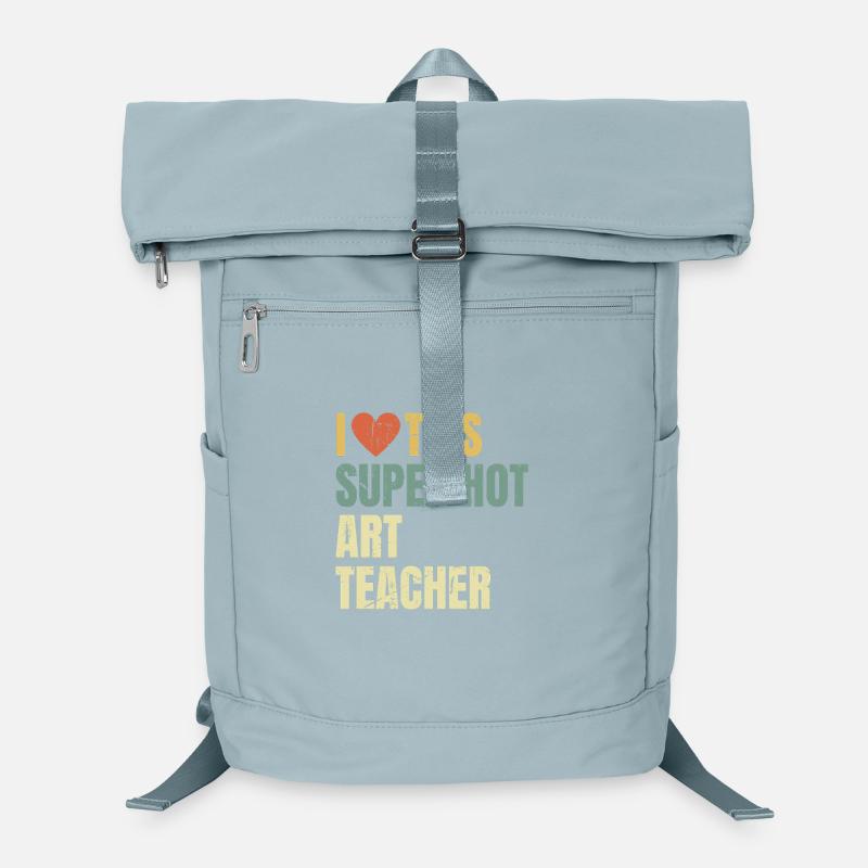J’adore ce prof d’art super sexy rétro Sac à dos ordinateur