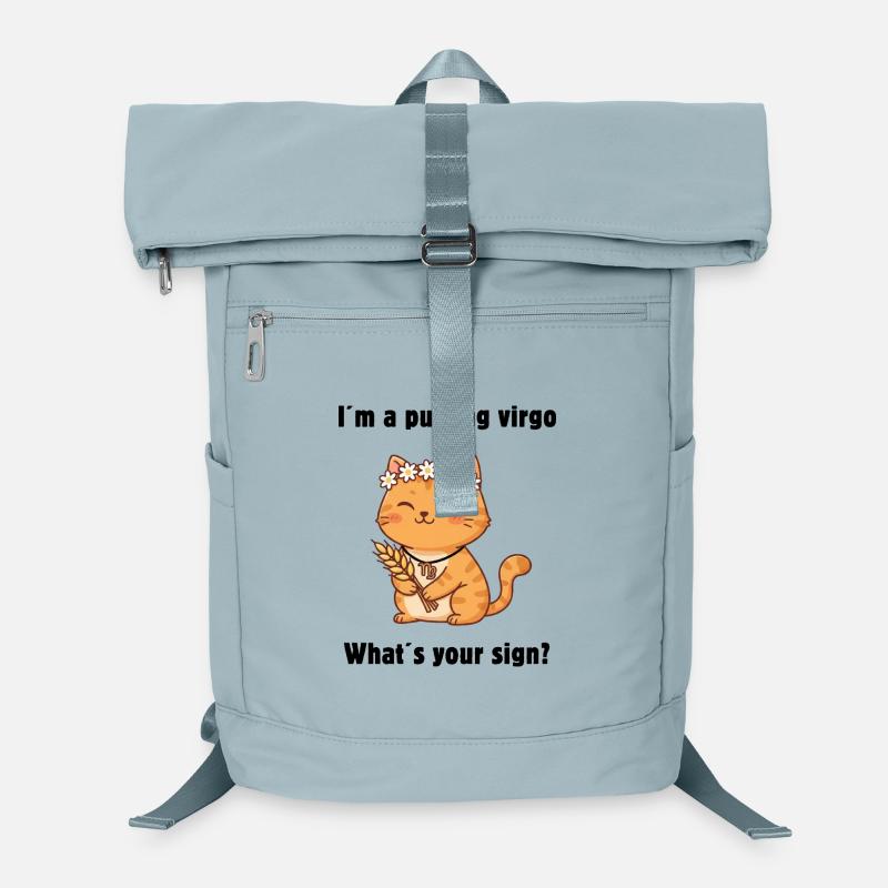 Sternzeichen Jungfrau Katze – Cute Virgo Cat Laptop-Rucksack 