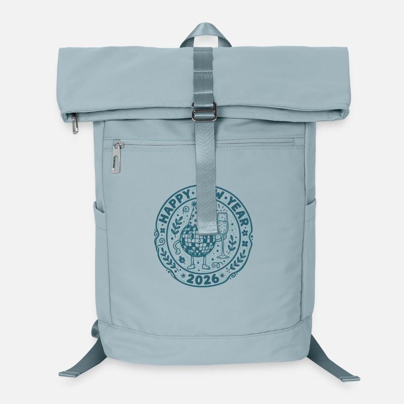 Bonne Année 2026 Célébration Design Sac à dos ordinateur