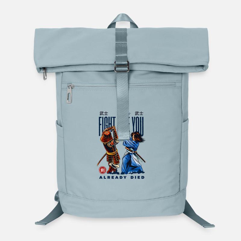 Samurai Duel Fight Like You Already Died Laptop Backpack