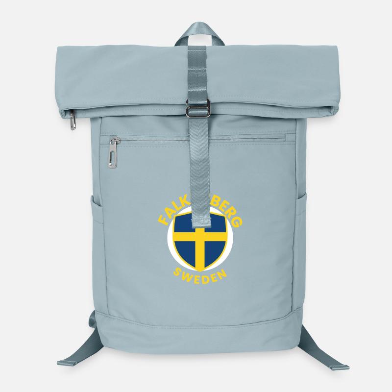 Falkenberg-Schild Schweden Laptop-Rucksack 