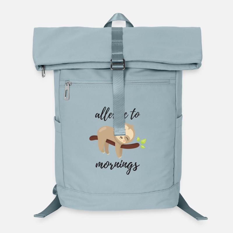 Allergique aux matins Sac à dos ordinateur