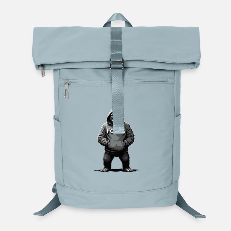 Gorilla Focus Strength Motivation Training Laptop Backpack