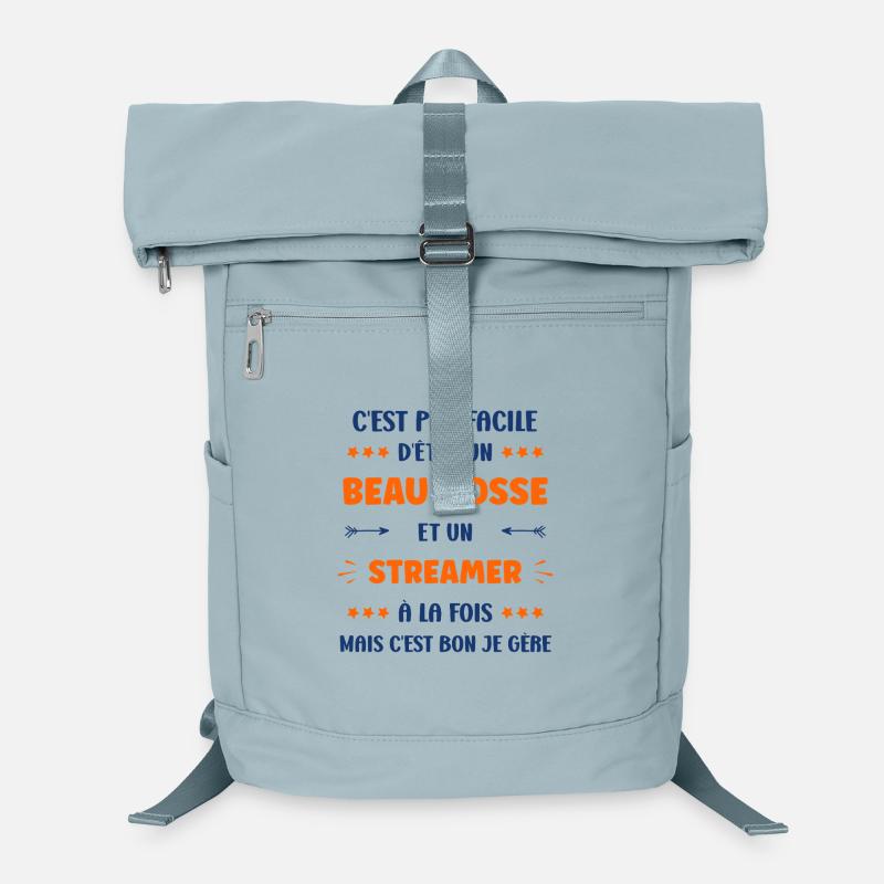 Handsome guy and streamer at the same time Laptop Backpack