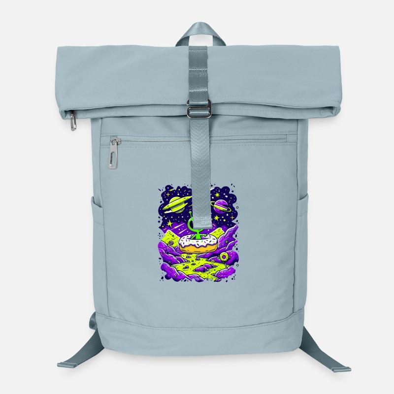 Alien Donut in Starland Laptop Backpack