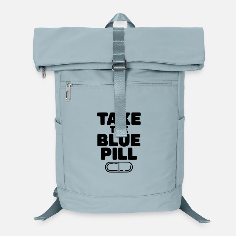 Prends la pilule bleue Sac à dos ordinateur