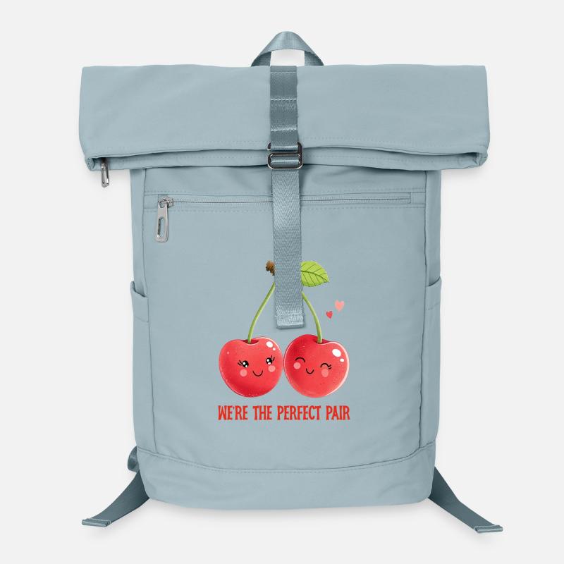 Duo Cherry : Un couple parfait d’amour Sac à dos ordinateur