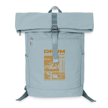 Rock Drummer Drum Player Streetwear - Laptop Backpack - ice blue - Front