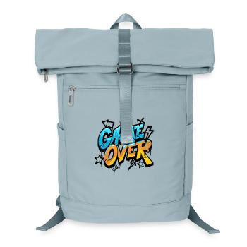 Game Over Graffiti Néon - Sac à dos ordinateur - bleu glacier - Devant